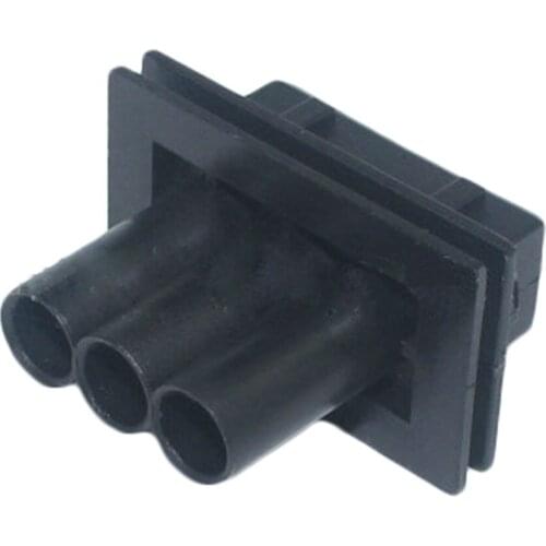 5/10sets 3pin 6.3mm auto male electric wiring harness plug waterproof plastic cable connector