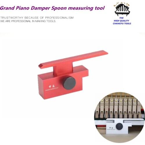 Piano tuning tools accessories high quality Grand Piano Capstan Height Damper Spoon measuring tool Piano repair tool parts