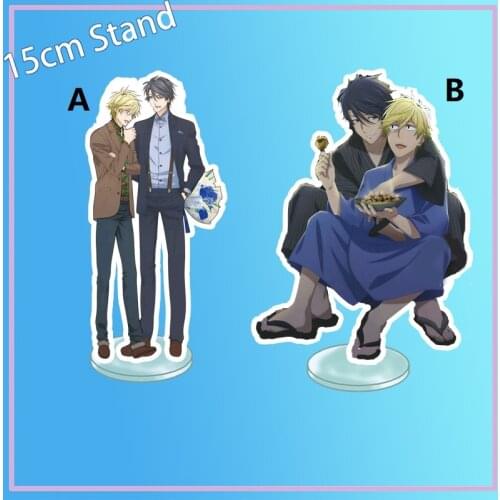 Anime Stand hitorijime my hero Ooshiba Kousuk Couples Acrylic Figure Display 15cm