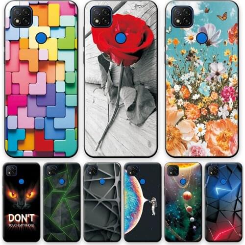 For Redmi 9C NFC Case Cover Redmi 9C NFC 9 C NFC Silicone Phone Case For Xiaomi Redmi 9C NFC TPU Back Cover For Redmi 9C NFC