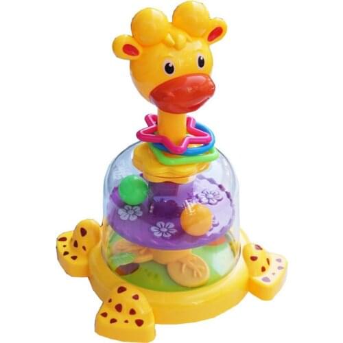 Baby Spinning Giraffe Top Game Toy Baby Development Learning Toy Gift Children Early Educational Baby Children Toys Funny Game