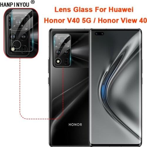 For Huawei Honor V40 5G / View 40 Ultra Slim Back Camera Lens Protector Rear Camera Lens Cover Tempered Glass Protection Film