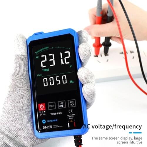 DT-20N touch Ammeter High-precision Intelligent Digit A Multimeter Mini-automatic universal Meter for Mobile Phone Repair