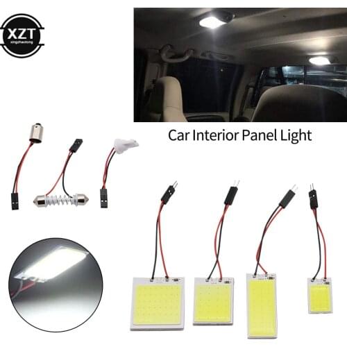 Festoon LED COB Signal Bulbs 31mm 36mm 39mm 41/42mm C5W 168 Car Interior Reading Lights T10 White Dome License Plate Lamp