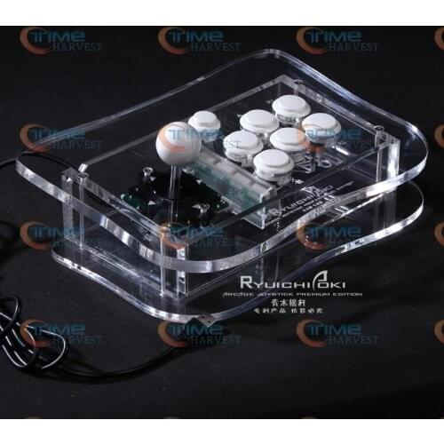 The game pro joystick with Sanwa buttons and the sanwa joystick and button USB,PC, PS3 Arcade rocker with fighting game feelling