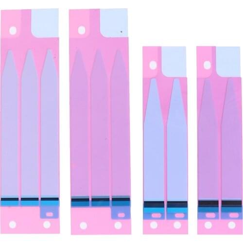 10pcs Battery Adhesive Sticker Battery Glue Tape Strip Tab For Phone 7 7plus 6 6S 6 Plus 5S Battery