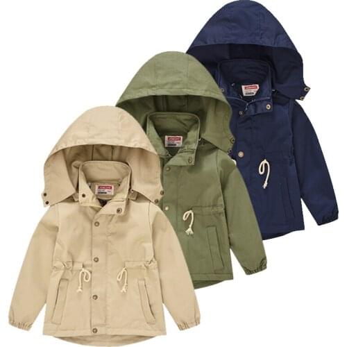 Spring Autumn 2021 New Jacket For Baby Boys Girls Windbreakers Coat Teenage Outerwear Children Jacket Clothes For 2-10Years old