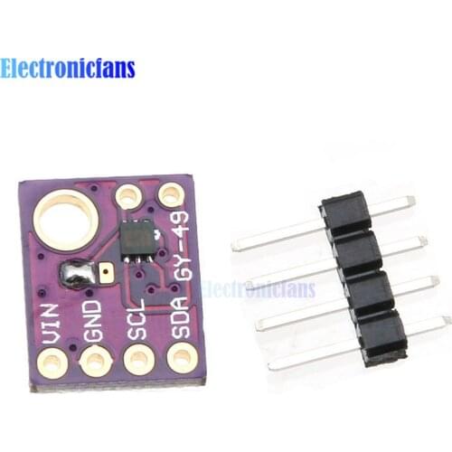 GY49 MAX44009 Ambient Light Sensor Module for Arduino with 4P Pin Header Module