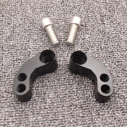 Motorrad Aluminium Spiegel Umzug Verlangerung Adapter Kit fite Fur BMW F650GS F700GS F800GS/R HP2-MegamotoK1200R 1300R S1000XR/R