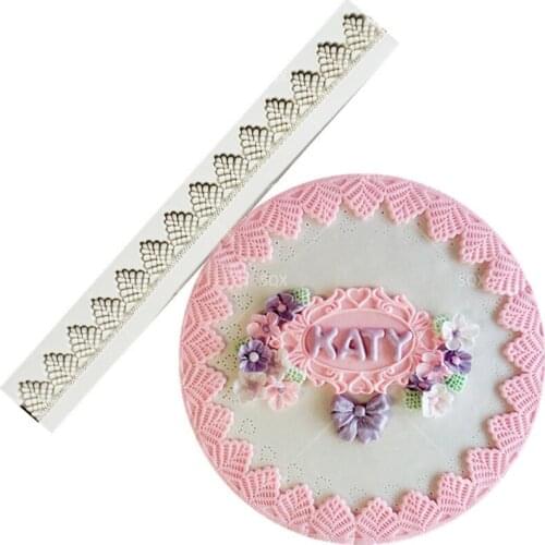 Embossed Lace 3D Shaped Silicone Mold Fondant Mould Cake Decorating Baking Tools Kitchen Accessories SQ15199