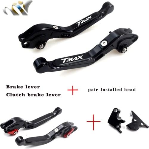 Motorcycle Accessories CNC Folding&Extending Brake Clutch Levers FOR YAMAHA TMAX 530 TMAX 530 T-MAX 530 T MAX 2012-2017