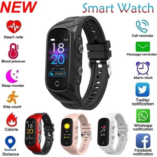 2020 Smart Watches Men Women N8 Smart Watch Blood Pressure Monitor Sports Fitness Bracelet Smartwatch For Apple Xiaomi Android