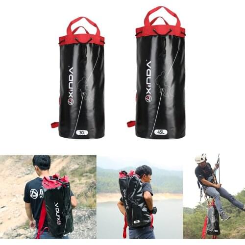 Mountaineering Rock Climbing Rope Storage Bag Backpack Drawstring Pouch
