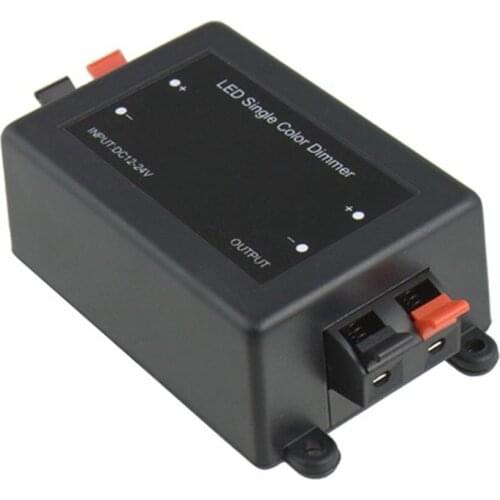 1pcs 12V-24V MR16 Spotlight Wireless Single Color RF Remote Control LED Light Dimmer Controller