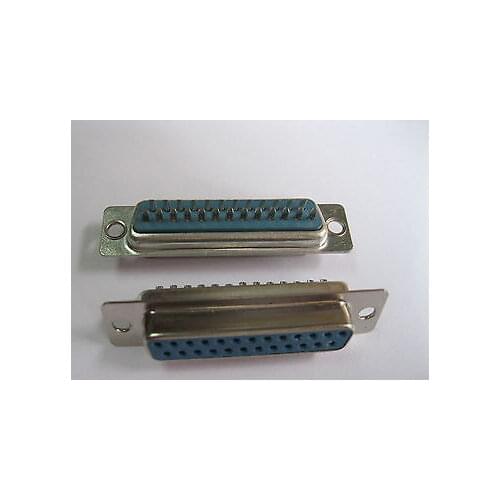 10 Pcs D-Sub 25 pin Female Solder Connector