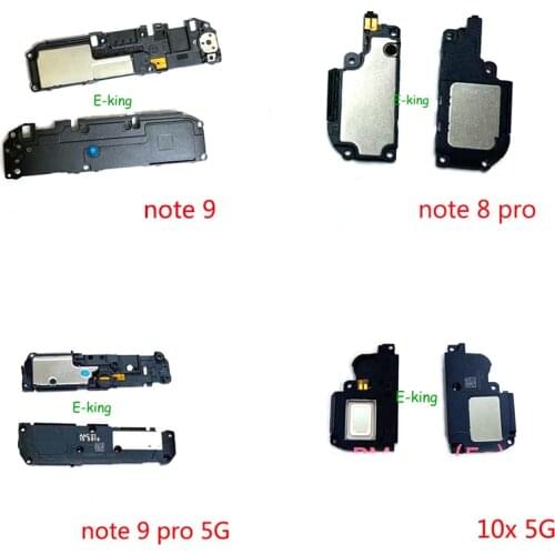 10PCS For Xiaomi Redmi 10X Note 8 9 9S 10 Pro 4G 5G Loud Speaker Buzzer Ringer Loudspeaker Modules With Flex Cable