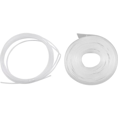 2PCS Clear Transparent Heat Shrink Tube Sleeve, Car Wiring, Boat Electronics, 2.5Mm 5M & 10Mm 2M