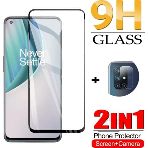 2-IN-1 For Oneplus Nord N10 5G Tempered Glass Screen + Camera Protector On For Oneplus nord n10 5g Protector Screen Lens Glass