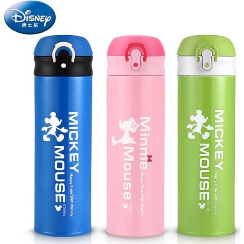 Disney Childrens Mug Male and female primary school students drinking glasses Drinking water directly stainless steel 6-12 hour