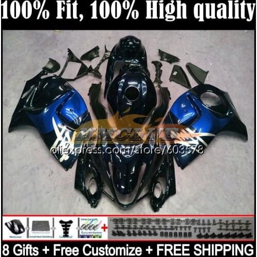 Injection For SUZUKI GSXR1300 Hayabusa 2008 2009 2010 2011 2012 2013 21CL.126 dark blue GSXR 1300 CC 14 15 16 17 18 19 Fairing