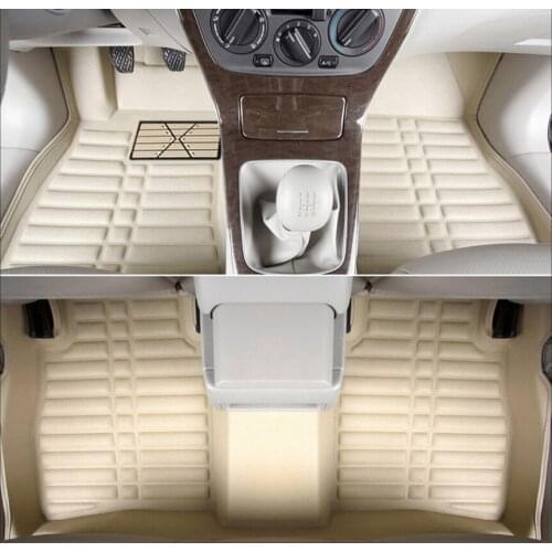 Leather car floor mats carpet for nissan sylphy pulsar sentra B17 2012 2013 2014 2015 2016 2017 2018