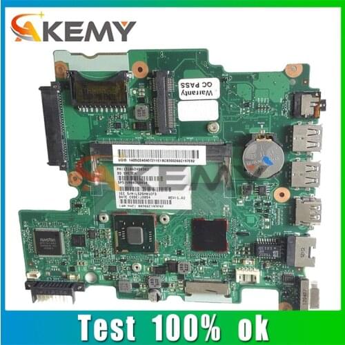 AKEMY V000268040 For TOSHIBA Satellite NB510 N2820 Notebook Mainboard 6050A2488301-MB-A02 SR0DA DDR3 Laptop Motherboard