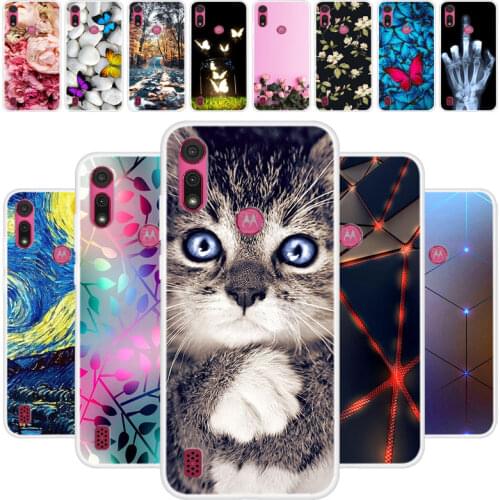 Soft TPU Case For Motorola E6s 2020 Funda 6.1'' inch Silicone Phone Back Cover Cases For Moto E6s 2020 Case Cell Shells E 6S