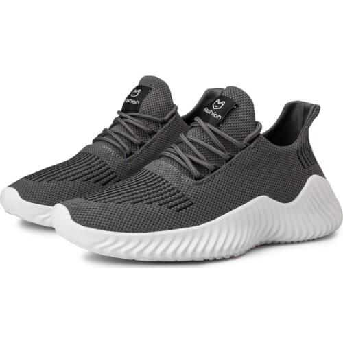 Men Light Breathable Lace-up Casual Shoes Mens Outdoor Comfortable Mesh Casual Shoes 2021 Early Autumn Men Hard-wearing Shoes