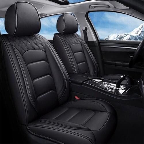 Universal Leather Car Seat Covers for jeep renegade accessories compass 2018 grand cherokee covers for vehicle seat accessories