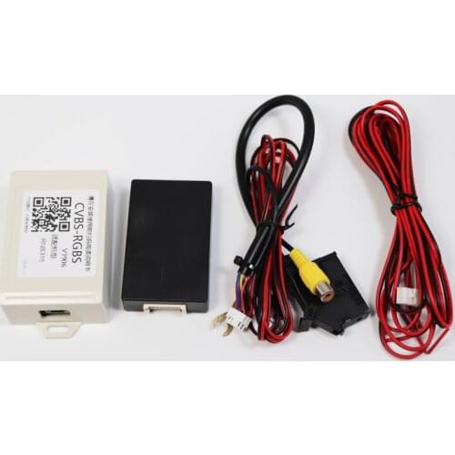 Aftermarket Reverse Rear View Camera CVBS AV to RGB Converter Adapter For VW Volkswagen RCD510 RNS510 RNS 510 315 Parking