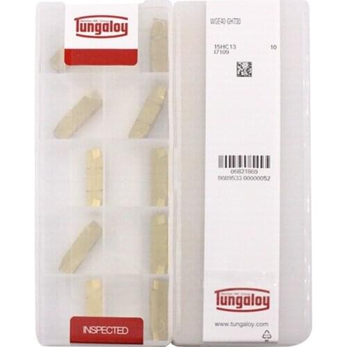 WGE40 GH730 100% Original TUNGALOY carbide insert with the best quality 10pcs/lot free shipping