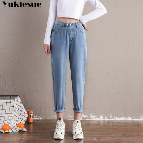 Women Jeans Pants Spring 2020 Boyfriends Jeans For Women Loose Harem Jeans Denim Pants Trousers Summer Womens Jeans Plus size