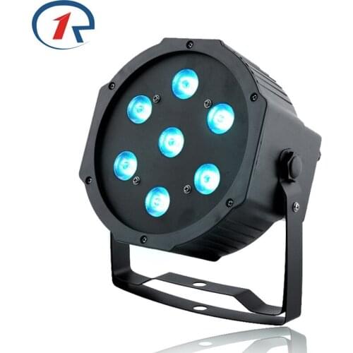 ZjRight 70W LED Par lights DMX512 Large concert decor Dyeing lamp Sound control colorful Led Xmas Stage dj disco party Lighting