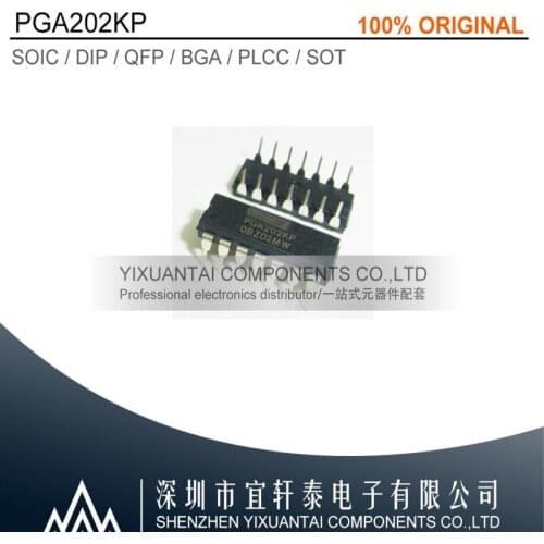 1pcs/lot 10pcs/lot 50pcs/lot Free shipping 100% original PGA202KP PGA202 DIP14