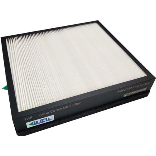 380*240*32mm -sharp FP-F40 Compatible Hepa Carbon Combined Filter