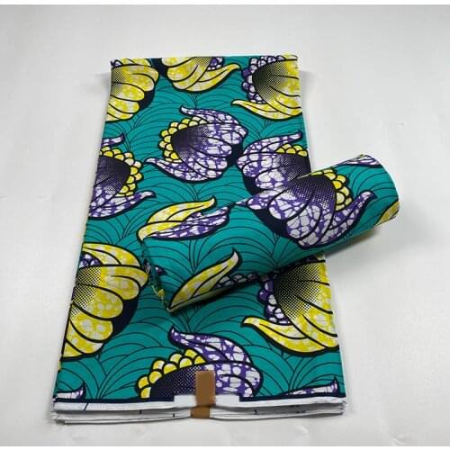 Manufacturer African Original Wax Poly Fabric Cotton Exclusive Soft Wax Fabric For Sale