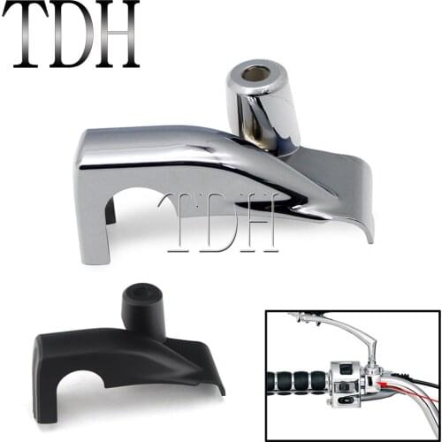 Aluminum Motorcycle Master Clutch Handlebar Perch Cover Black Chrome For Honda Fury VT1300 VTX1300 Shadow 750 1100 Sabre Spirit