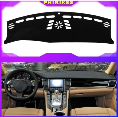 Car Dashboard Cover Sun Shade Non-slip Dash Mat Pad Carpet Car Stickers Interior Accessories For Porsche panamera 2010 2011-2016
