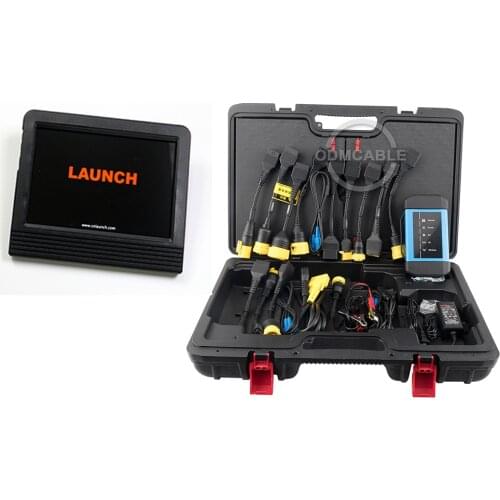 Launch X-431 PRO 3S+heavy duty truck diagnostic scanner 10.1 inch pad launch x431 hd3 auto truck scanner HD III truck model tool