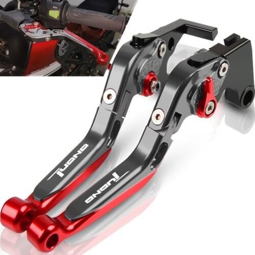 For Aprilia TUONO V4 1100RR 2017 2018 2019 Motorcycle Accessories handbrake Folding Extendable Adjustable Clutch Brake Levers