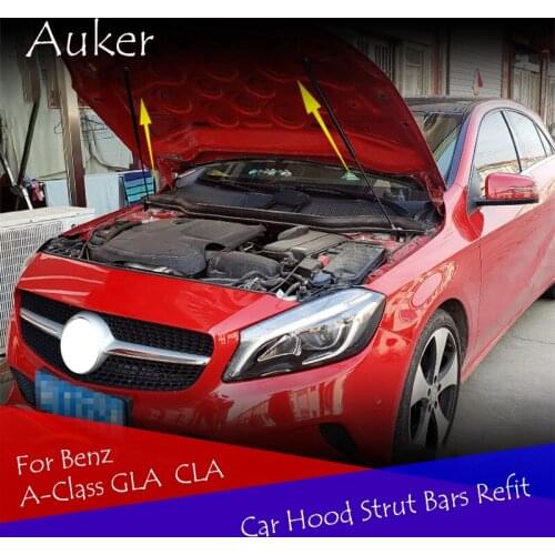 For Mercedes Benz A Class CLA GLA 2014 2015 2016 2017 2018 2020 2021 Car-styling Refit Bonnet Hood Gas Shock Lift Strut Bar