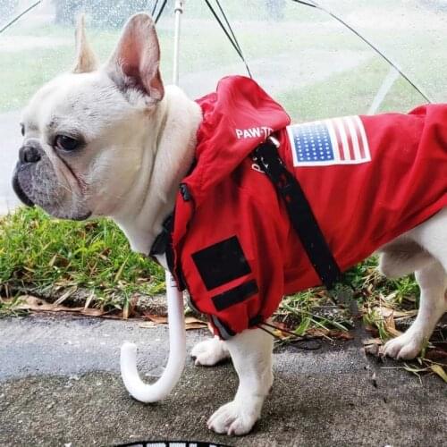 Dog Raincoat Jacket Clothes Windproof Cat Dogs Jacket Fashion Waterproof Reflective Pet Clothing Large dog Pets Coat Dog