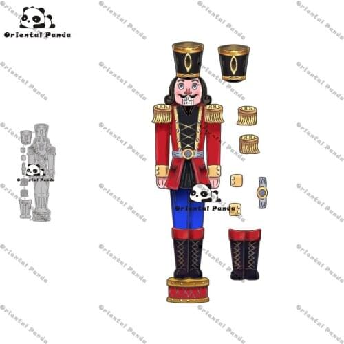 New Dies 2020 Nutcracker Metal Cutting Dies diy Dies photo album cutting dies Scrapbooking Stencil stamps metal dies