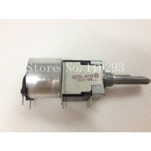 [bella]Original Original RK168 type motor potentiometer 20K * 2 30mm potentiometer with motor amplifier--5pcs/lot
