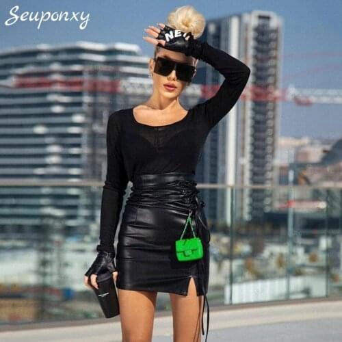 Женские осенние юбки Seuponxy China At AliExpress