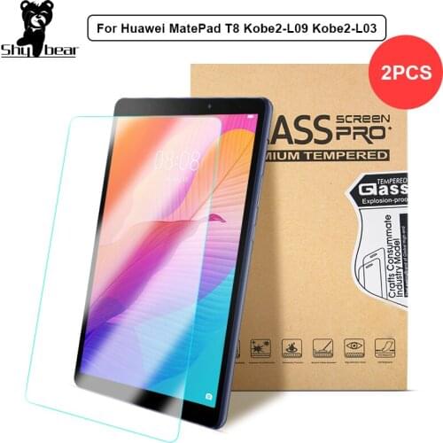 Screen Protector Case Film for Huawei Matepad T8 Tempered Guard for Matepad T8 Kobe2-L09 Kobe2-L03 Tempered Glass