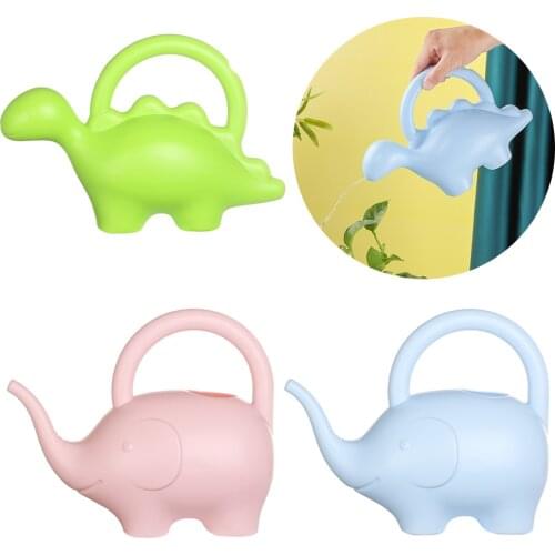 1PC Cartoon Watering Can Elephant Tortoise Shape Plastic Water Sprayer Home Pot Garden Plants Spray Bottle Gardening Tool