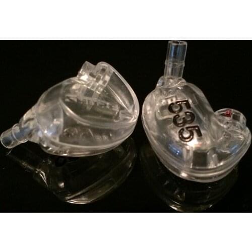 100Pairs/Lot DIY Repair Parts Housing Shell Crust Cover For Shure SE535 Noise Sound Isolating Earphone Clear