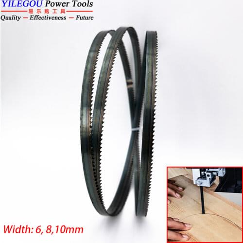 2 Pieces 2240*6*0.65mm*6 Teeth Band Saw Blades For Wood 12" Woodworking Saw Blade 6*0.65*2240mm*10 Teeth Saw Blades For Curve