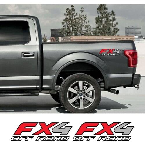 2PCS FX4 Off Road Car Graphic Vinyl Stickers For Nissan NAVARA Mitsubishi L200 Triton Pickup Auto Body Decor Decals Accessories